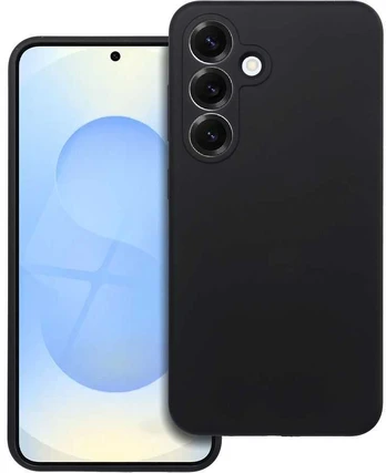 SILIKONINIS 2 mm dėklas SAMSUNG S26 telefonui, juodas