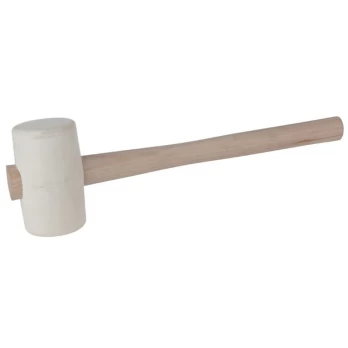 Guminis plaktukas, baltas 735g, KS Tools