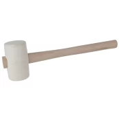 Guminis  plaktukas, baltas  735g, KS Tools kaina