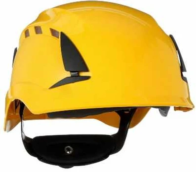 Apsauginis šalmas 3M SecureFit X5502V;; geltonas