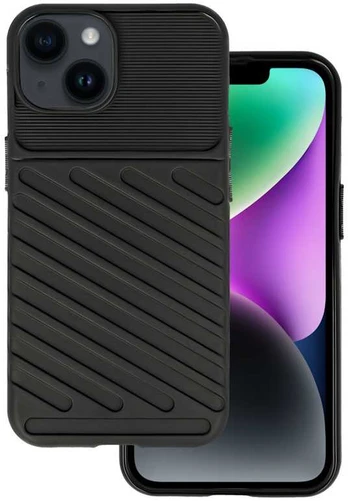 iLike Apple iPhone 15 Plus silikoninis dėklas juodas