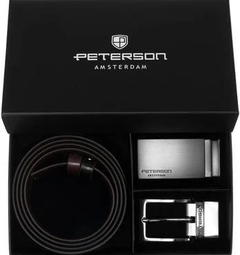 Diržo dovanų rinkinys vyrams Peterson PTN KL-B005-S001-D