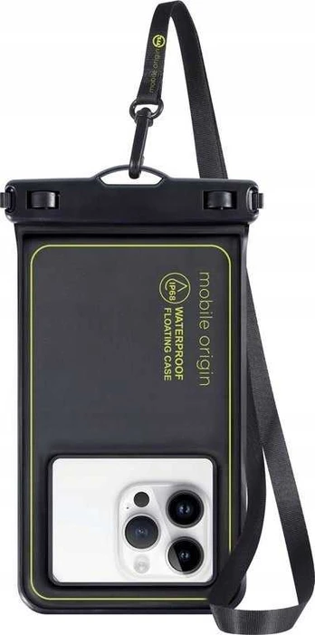 MOBILE ORIGIN Mobile Origin Atsparus vandeniui floating case 6,5", juodas/žalias