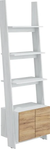 Lentyna Rack 60-1D, balta/ruda
