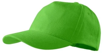 Unisex 5 panelių kepuraitė (žalio obuolio)
