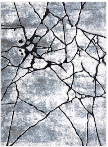 Dywan VERS CRACKS spalva mėlyna 120x170 Hakano