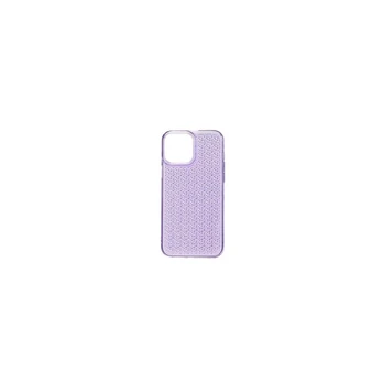 iLike iPhone 14 silikoninis dėklas Shine Transparent Apple Violet