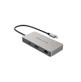 USB šakotuvas Targus HDMB2 Silver