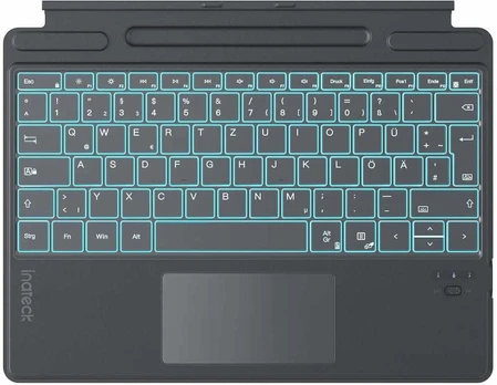 inateck Klaviatūra Surface pilka Sureface Pro 8-11 Com. QWERTZ