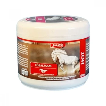 JutaVit Hot šildantis arklių balzamas, 500 ml