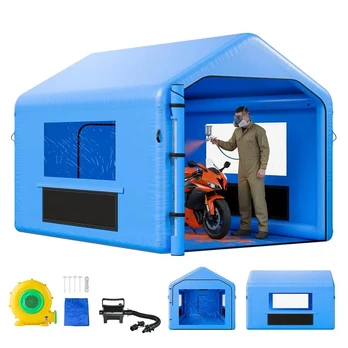 Pripučiamas dažymo paviljonas 4 x 3 x 2.8 m