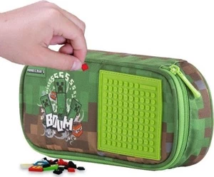 Penalas PIXIE MINECRAFT, 220 mm x 110 mm x 0.06 m, ruda/žalia