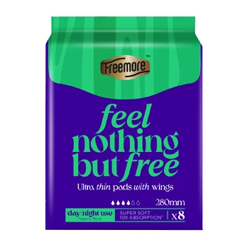 FREEMORE ULTRA THIN naktiniai paketai (8 vnt.)