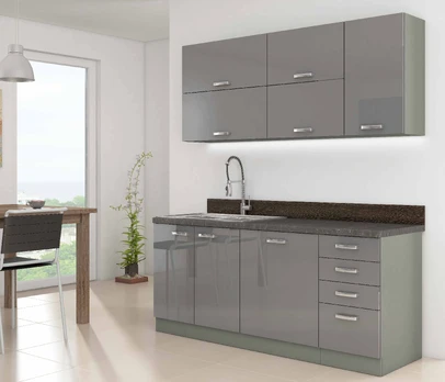 Virtuvės komplektas GREY 1,80 m.