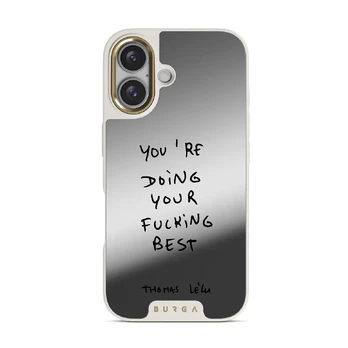 Your Best - iPhone 16 Case, Elite Mirror Light (MagSafe) / Gold