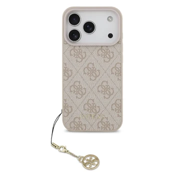 Dėklas Guess 4G Charm Case for iPhone 17 Pro Tone on Tone Rožinė