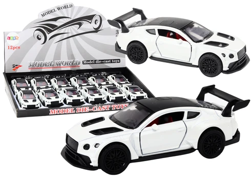 Žaislinis automobilis Lean Toys Model, balta