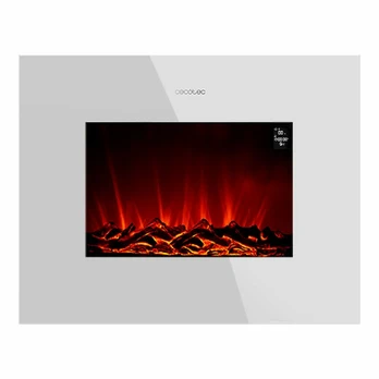 Elektrinis židinys Cecotec ReadyWarm 2690 Flames Connected Balta 1000 - 2000 W 2000 W