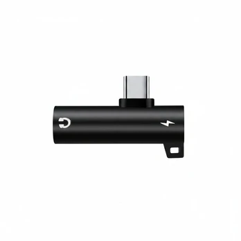 USB-C garso ir krovimo adapteris