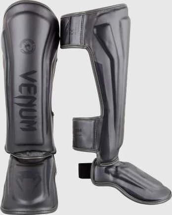 Venum Elite Standup Shinguards - Pilkas/Pilkas