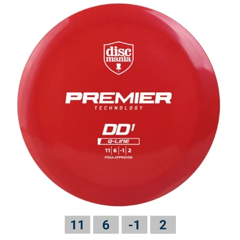 Diskgolfo diskas DISCMANIA Q-LINE PREMIER DD1