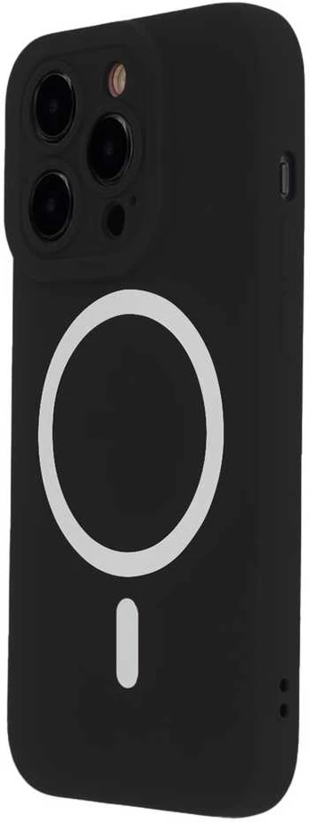 Dėklas Telforceone Silicon Soft Mag Case for iPhone 15 Plus 6,7' juodas