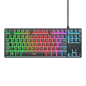 KEYBOARD USB GXT833 THADO TKL/ENG BLACK 25886 TRUST