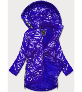 QUILTED HOODED JACKET RED (7218BIG) striukė