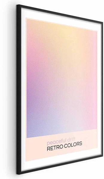 Artgeist Plakatas - Peaceful Drift - Delicate Pastel Shades Creating a Harmonious Whole