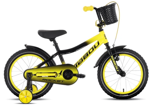 Dviratis Tabou Rocket 20 black-yellow