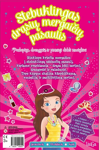 Stebuklingas drąsių mergaičių pasaulis