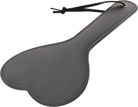 Muštukas DARKNESS FETISH BLACK PADDLE LOVE