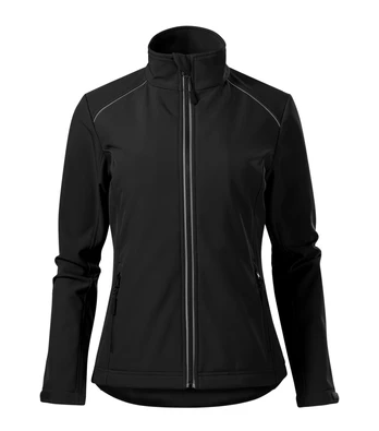 Moteriška Softshell striukė Malfini Valley 537, Black 300 g/m²