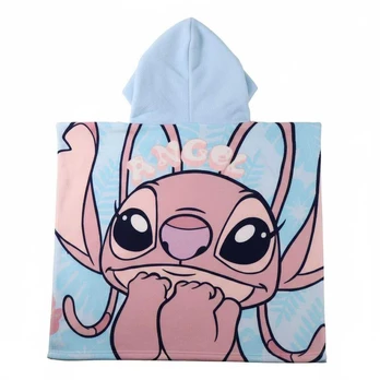 CERDÁ Disney Stitch microfibre poncho beach towel