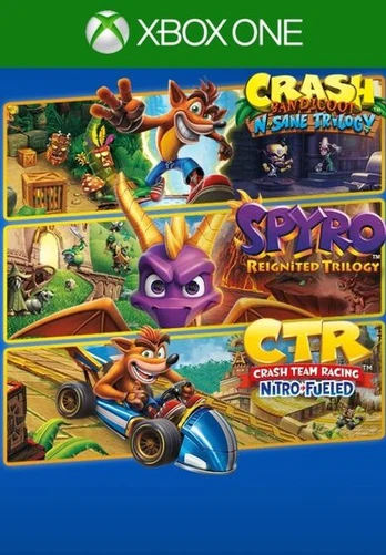 Crash + Spyro Triple Play Xbox