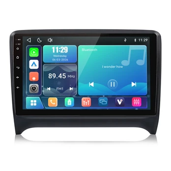 9'' Linux Automobilių Radijas Junsun Audi TT MK2 8J 2006-2014, Bluetooth, Wi-Fi, Carplay