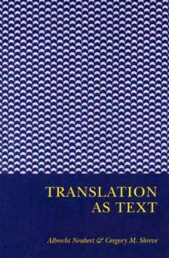TRANSLATION AS TEXT