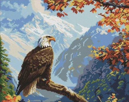 Ideyka Deimantinė mozaika – viršūnės sergėtojas 40x50cm