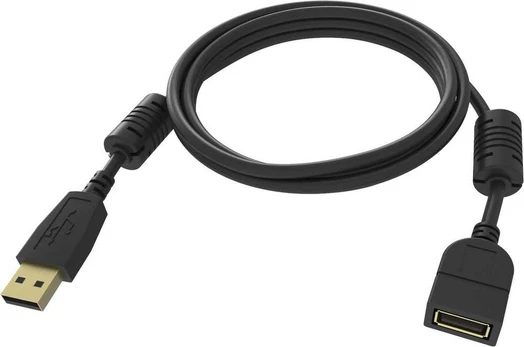 Kabelis USB Vision TC-2MUSBEXT-BL kabelis USB USB 2.0 2 m USB A Juodas