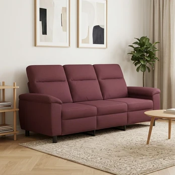 Sofa Violetinė 214 x 90 x 95 cm Audinys