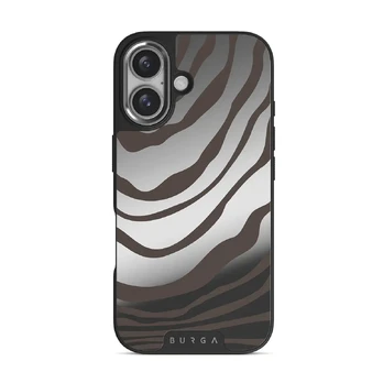 Ride Or Die - iPhone 16 Case, Elite Mirror Dark (MagSafe) / Silver