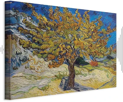 Paveikslas Vincent van Gogh - Šilkmedis