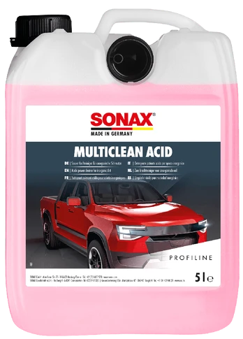 SONAX Rūgštinis valiklis, šampūnas "MultiClean", 5L 632500