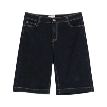 Šortai moterims, Mėlyna, 09 rayan bermuda denim