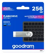 Pendrive UNO3 256GB USB 3.2 Gen1 silver kaina