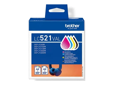 LC521VAL, Originali kasetė (Brother)