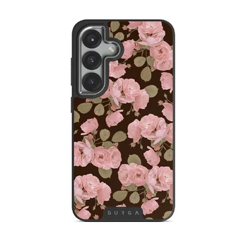 Desert Rose - Samsung Galaxy S25 Plus Case, Elite Dark (Magnetic) / Silver