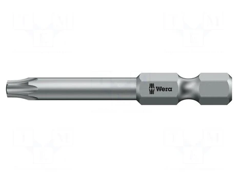 Screwdriver bit | Torx® with protection | T15H | Overall len: 89mm