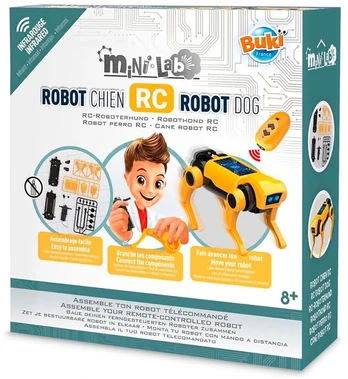 Konstruktorius Šuo robotas 14cm su pulteliu