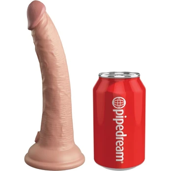 KING COCK - Realistiškas silikoninis dildo 17.8 cm